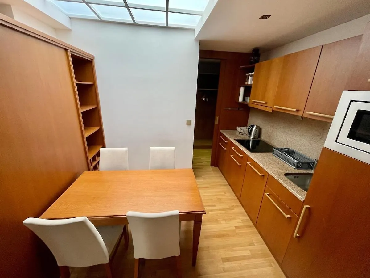 Huge Apartment With Private Parking In Center Prag